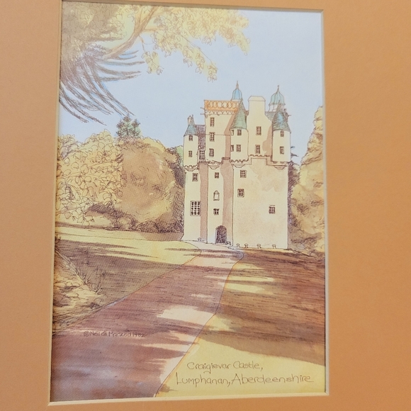 Neil J.H.MacLeo Craigievar Castle Lumphanan,Aberdeensh Colour-Reproduction Print - Picture 10 of 10